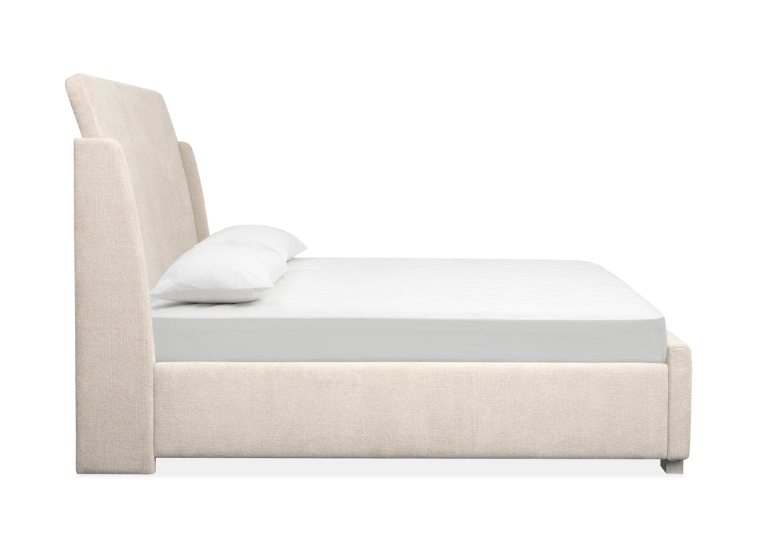 Lorelei Misty Cloud King Upholstered Sleigh Bed - B5893-62