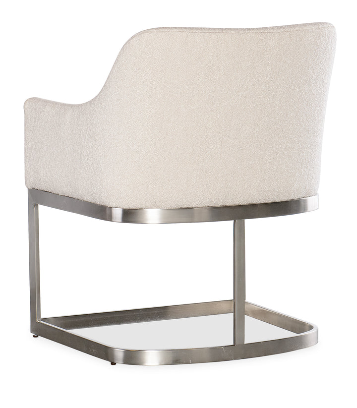 American Home Furniture | Hooker Furniture - Modern Mood Upholstered Arm Chair w/Metal Base