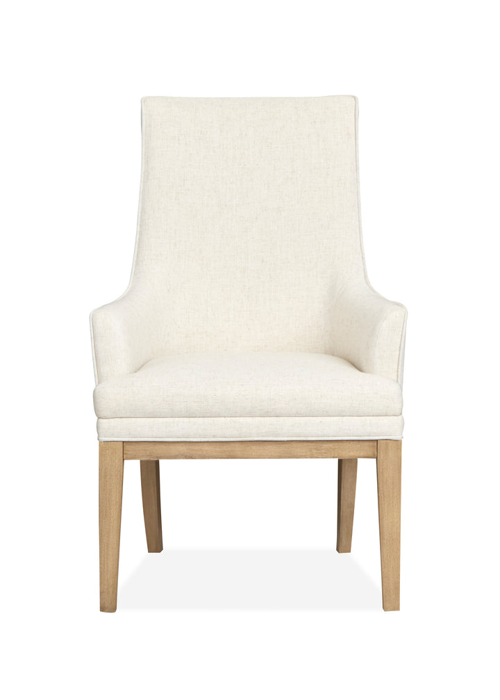 Coventry Honey Maple Upholstered Host Chair - Set of 2 - D6480-76