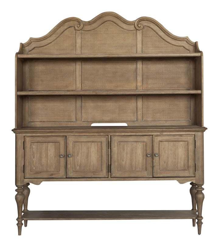Weston Hills Flax Seed Sideboard And Hutch - P293-DR-K5