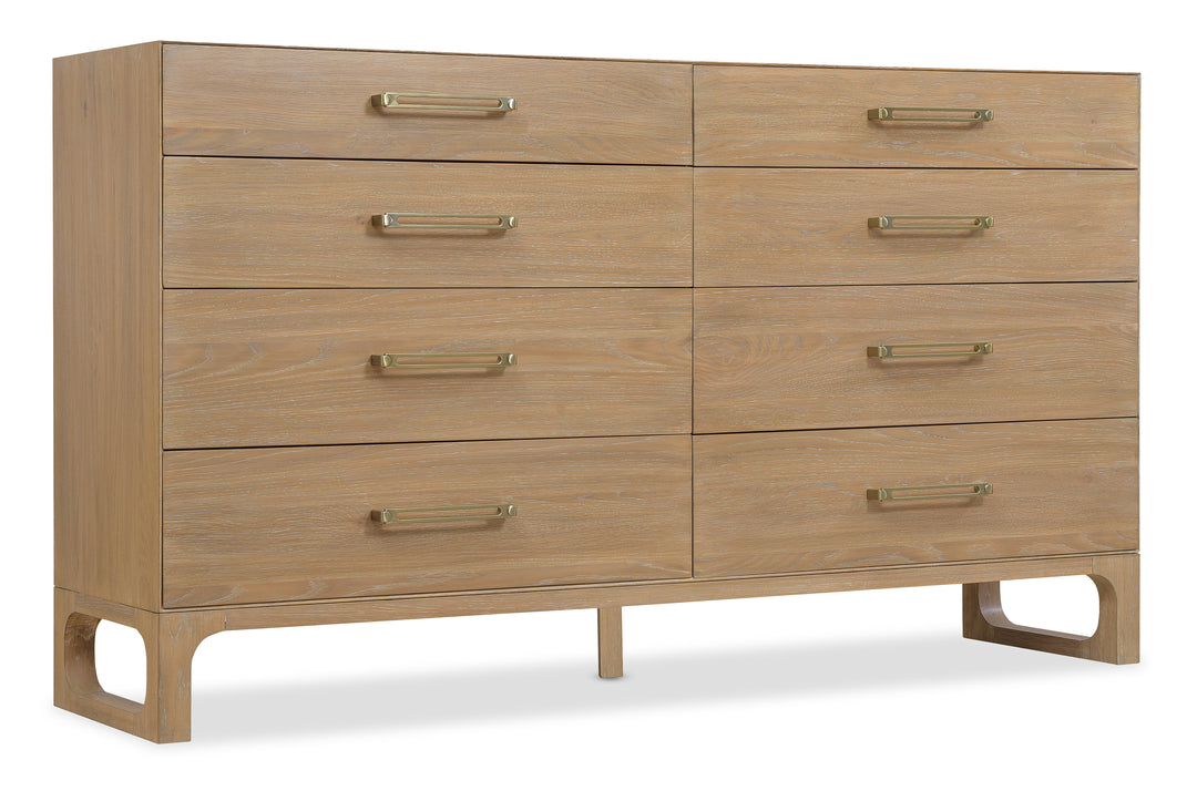 American Home Furniture Hooker Furniture Banyon Bay Eight Drawer Dresser