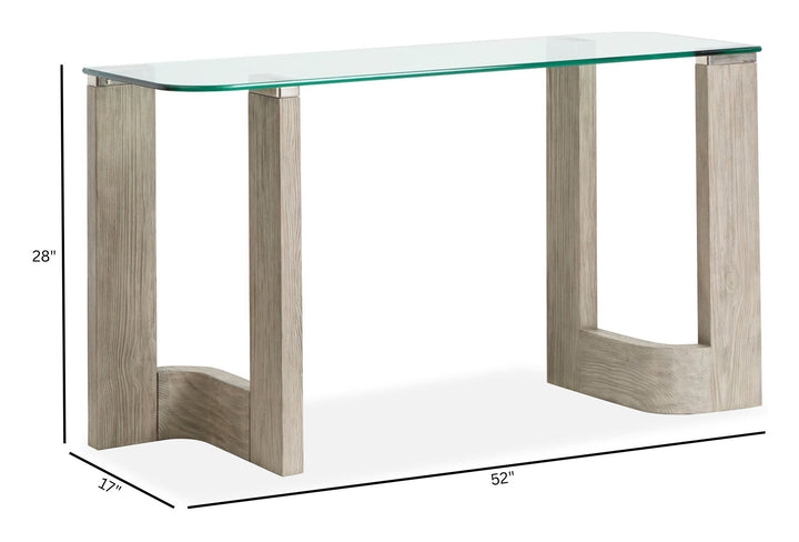 Bartlett Smokey Pine Rectangular Sofa Table - T5929-73