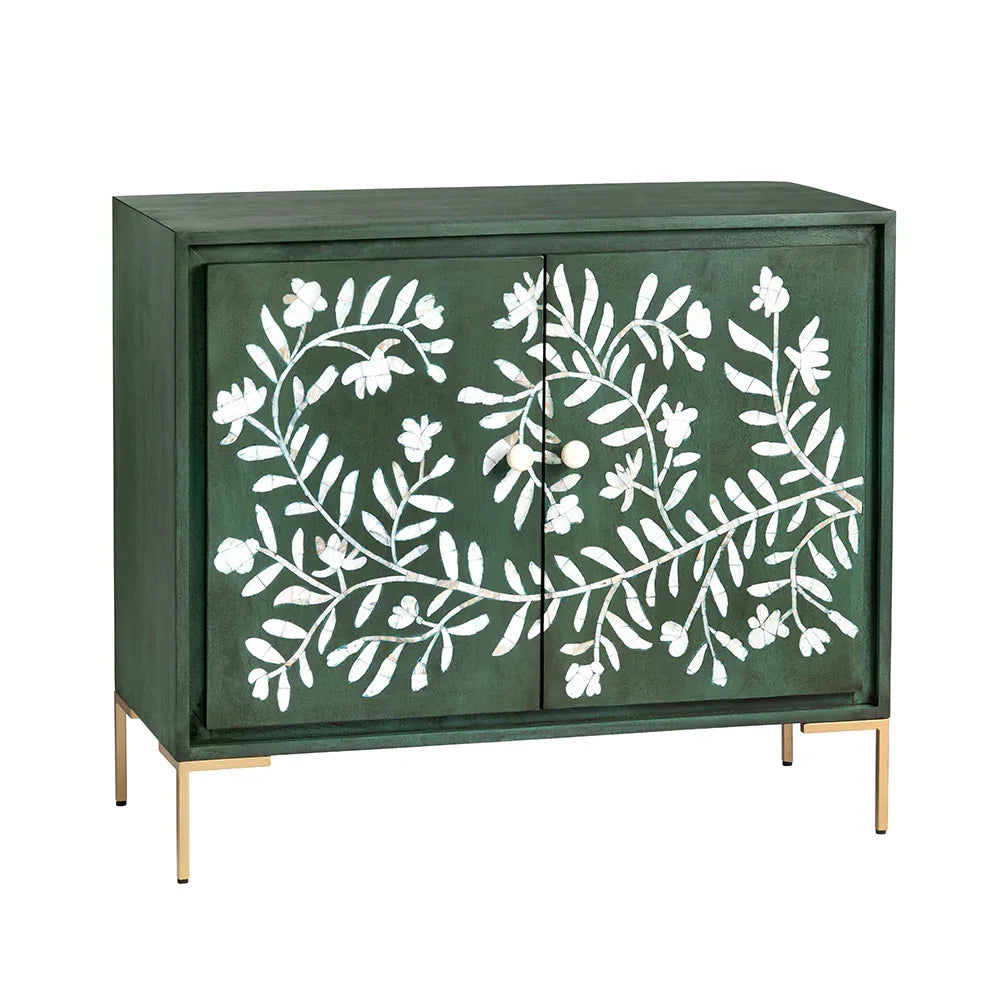 Crestview Collection Flourish Two-Door Cabinet SIDEBOARDS + CABINETS