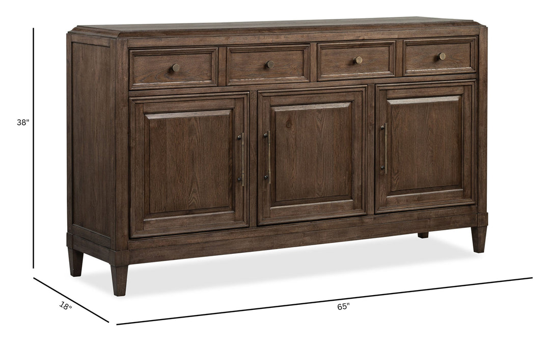 Jubilee Brown Sideboard - D6524-12