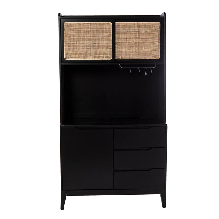 Carondale Tall Buffet Cabinet w/ Storage - AmericanHomeFurniture