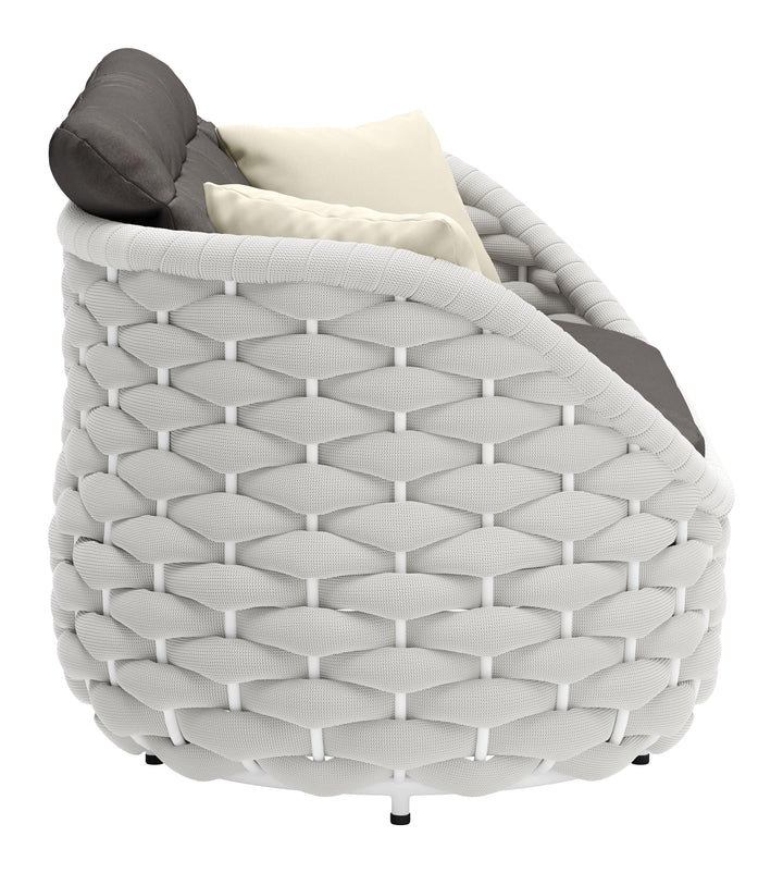 Coral Reef Loveseat Gray - AmericanHomeFurniture