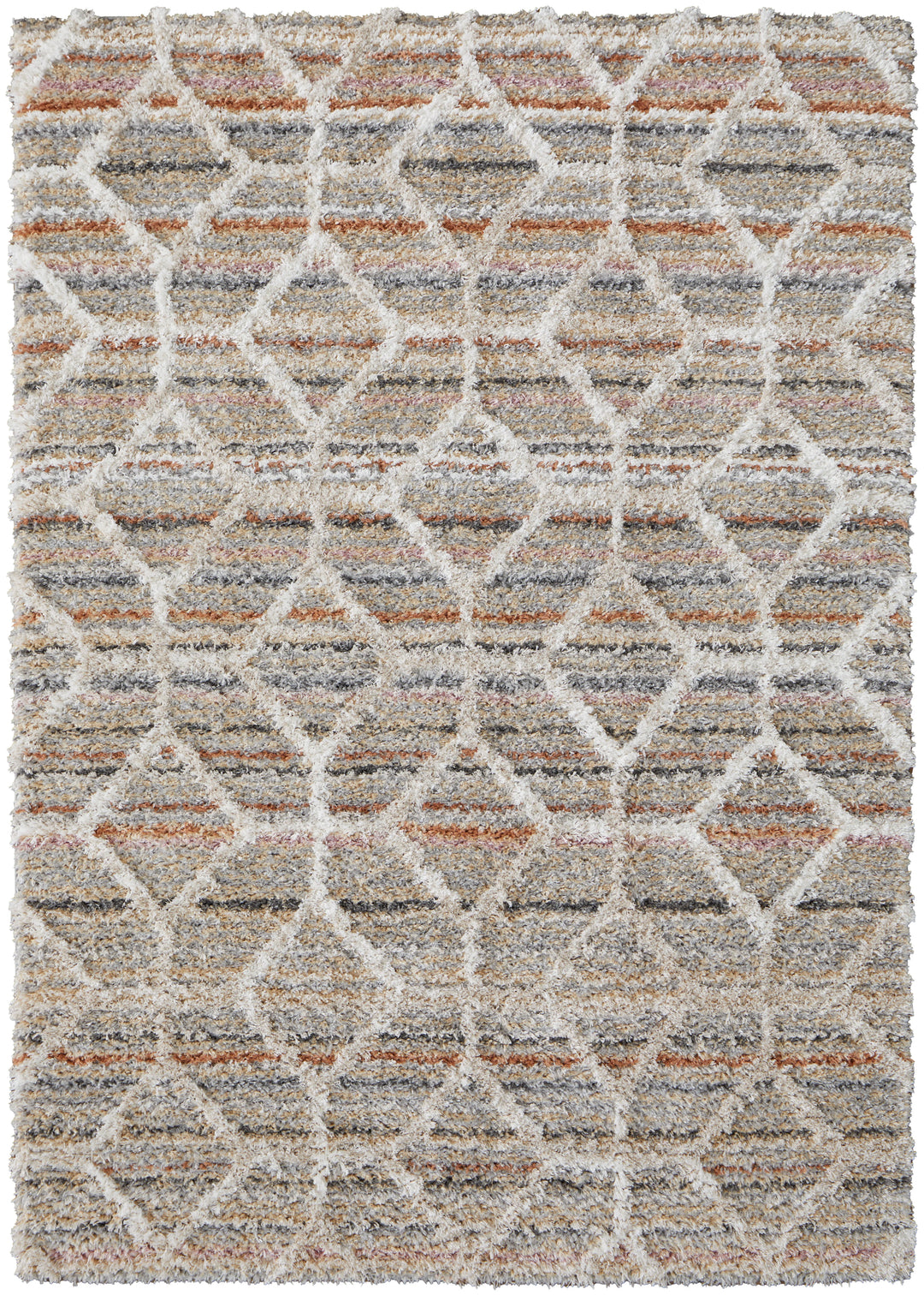 Rectangle/Beige-Multi