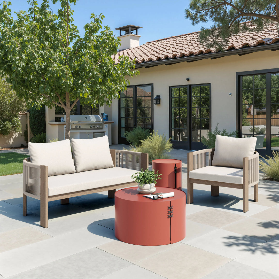 Bayu Coffee Table Brown - AmericanHomeFurniture