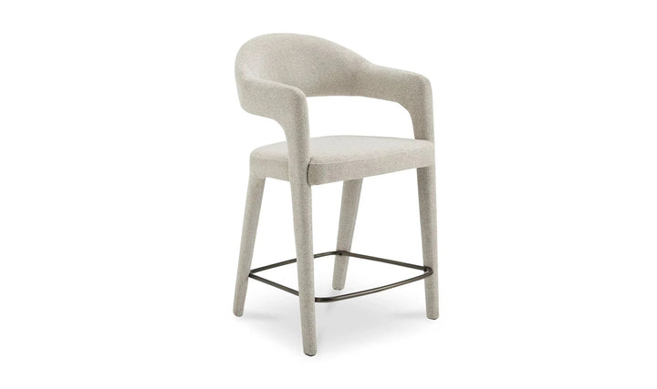 Martens Counter Stool Beige - Set of 2