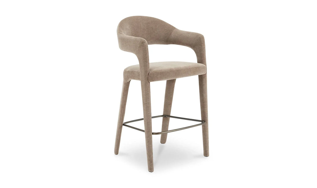 Martens Bar Stool Camel - AmericanHomeFurniture