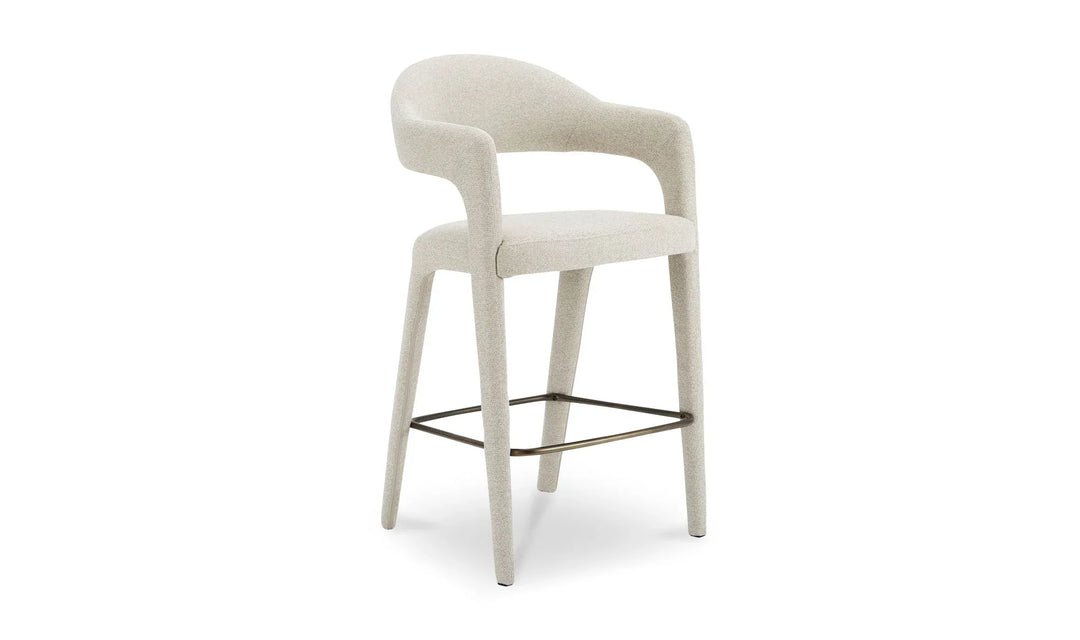 Martens Bar Stool Beige - AmericanHomeFurniture