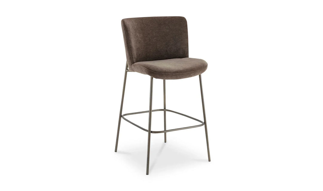 Early Bar Stool Dark Brown - AmericanHomeFurniture