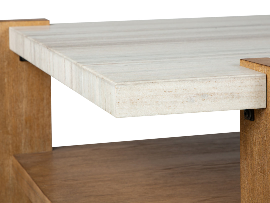 Carrington Honey Wheat Rectangular Cocktail Table - T5930-43