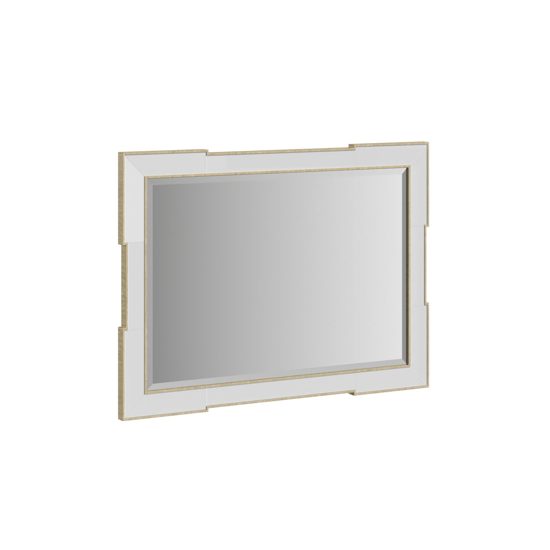 Eave Accent Mirror-Milk