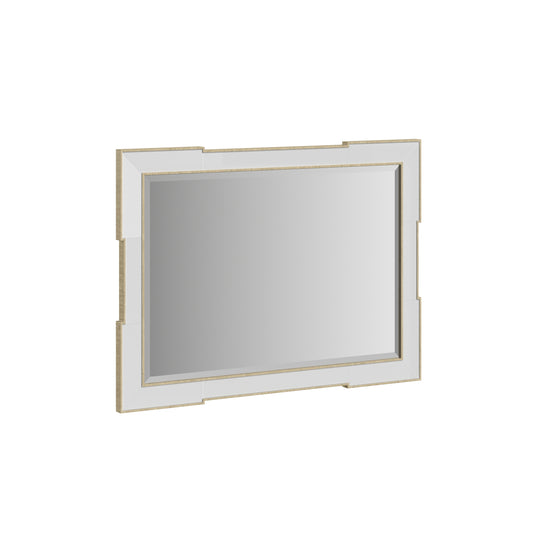 Eave Accent Mirror-Milk