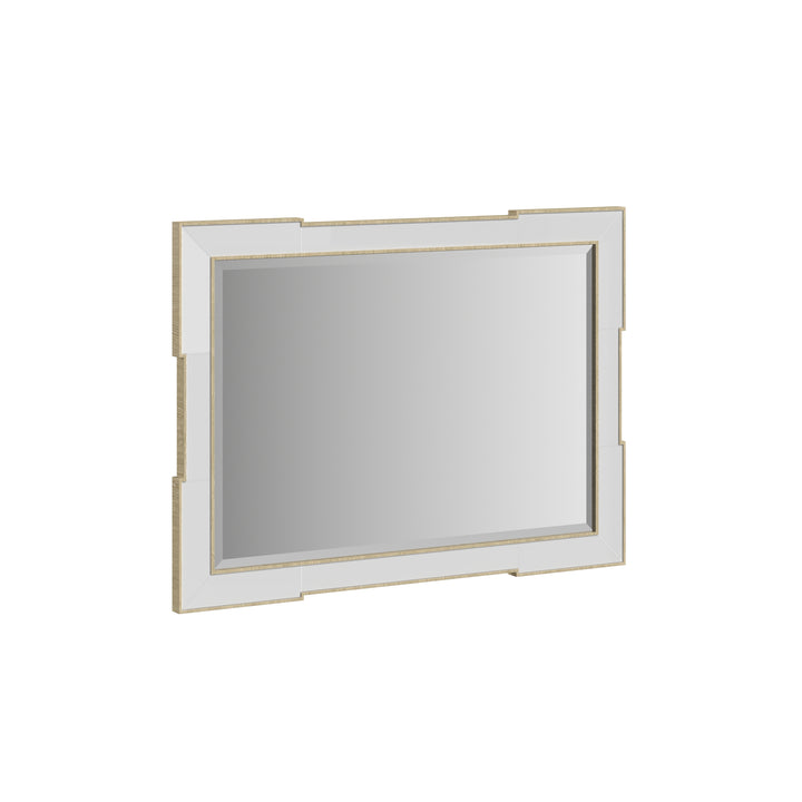 Eave Accent Mirror-Milk