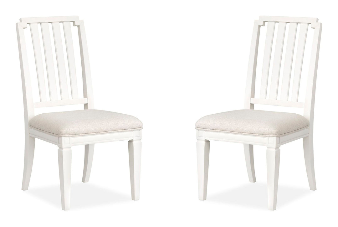 Willowbrook Egg Shell White Side Chair - Set of 2 - D5324-62