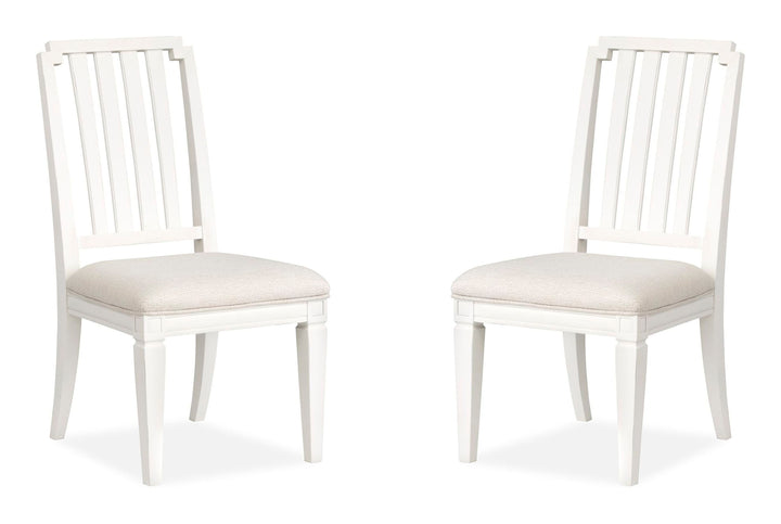 Willowbrook Egg Shell White Side Chair - Set of 2 - D5324-62