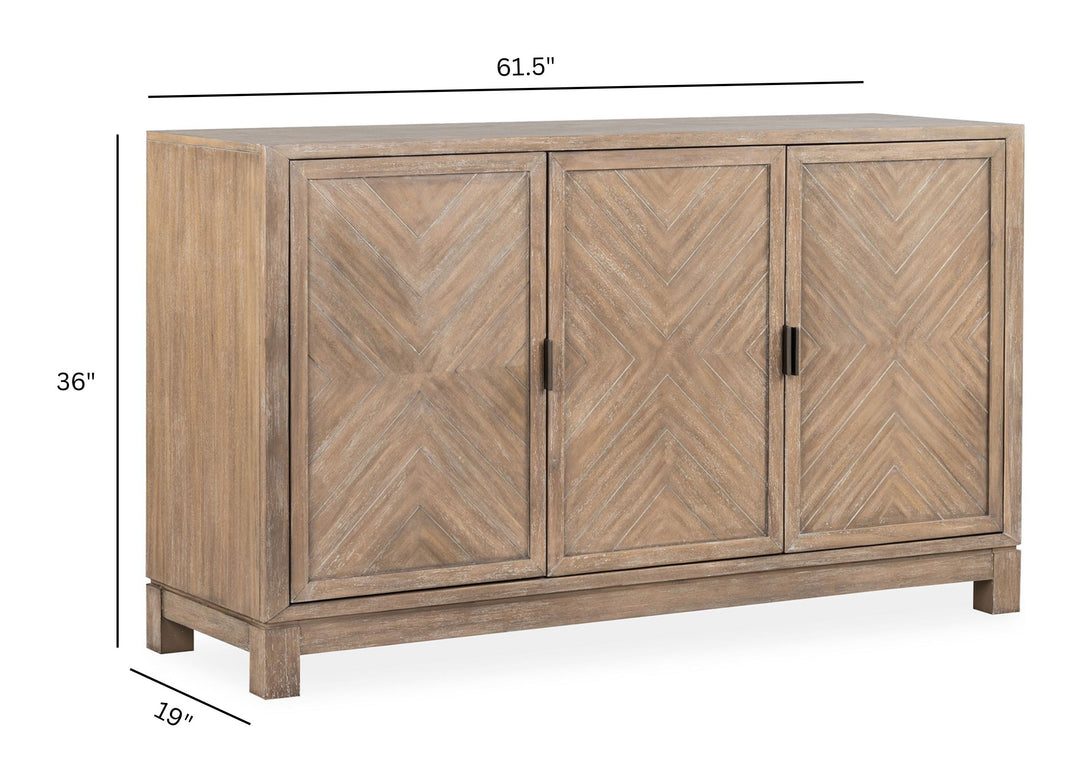 Ainsley Cerused Khaki Buffet - D5333-14