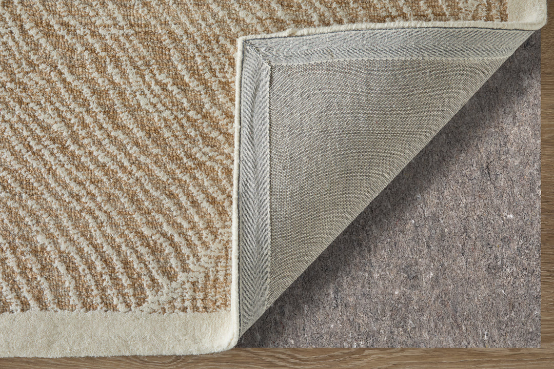 Rectangle/5' x 8'/Camel/Ivory