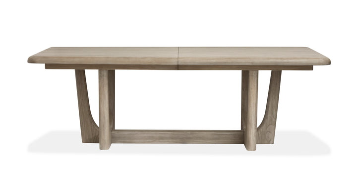 Braelyn Dorian Grey Extendable Trestle Dining Table - D5874-21