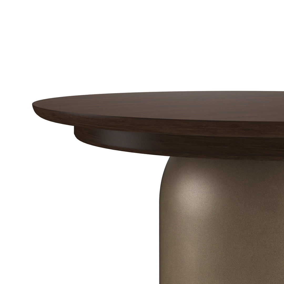 Verge Round Dining Table