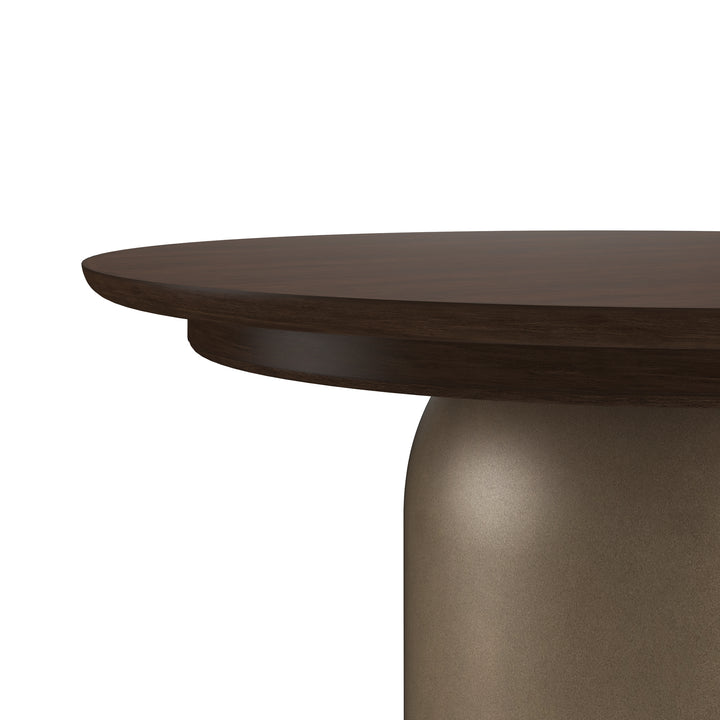 Verge Round Dining Table