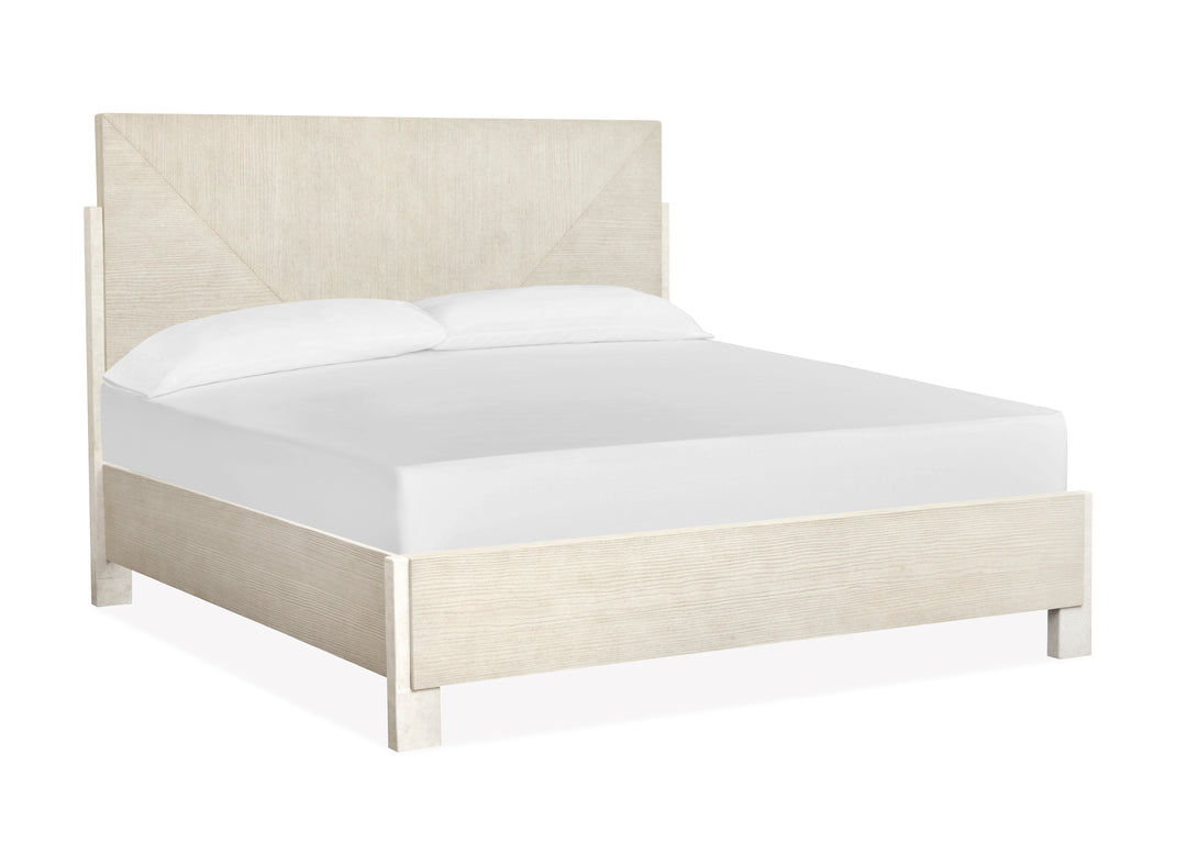Lorelei Misty Cloud Queen Panel Bed - B5893-54