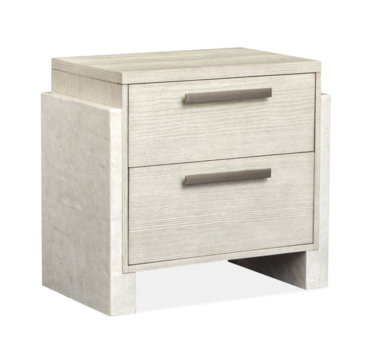 Lorelei Misty Cloud Drawer Nightstand - B5893-01