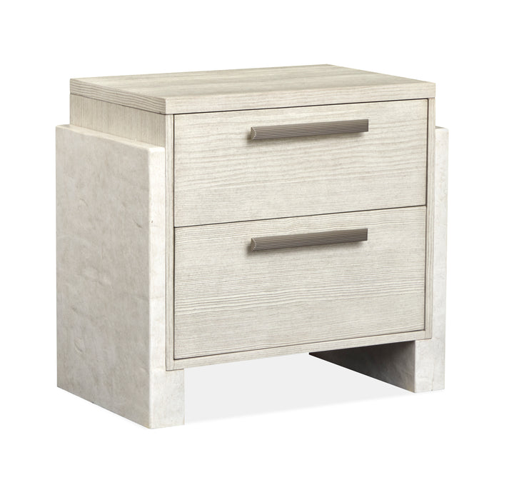 Lorelei Misty Cloud Drawer Nightstand - B5893-01