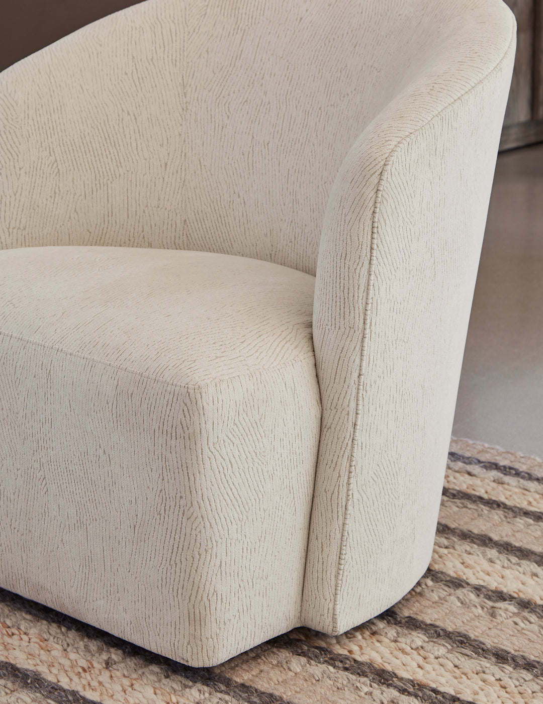 American Home Furniture | A.R.T. Furniture - Bastion Swivel Chair, H-Pearl