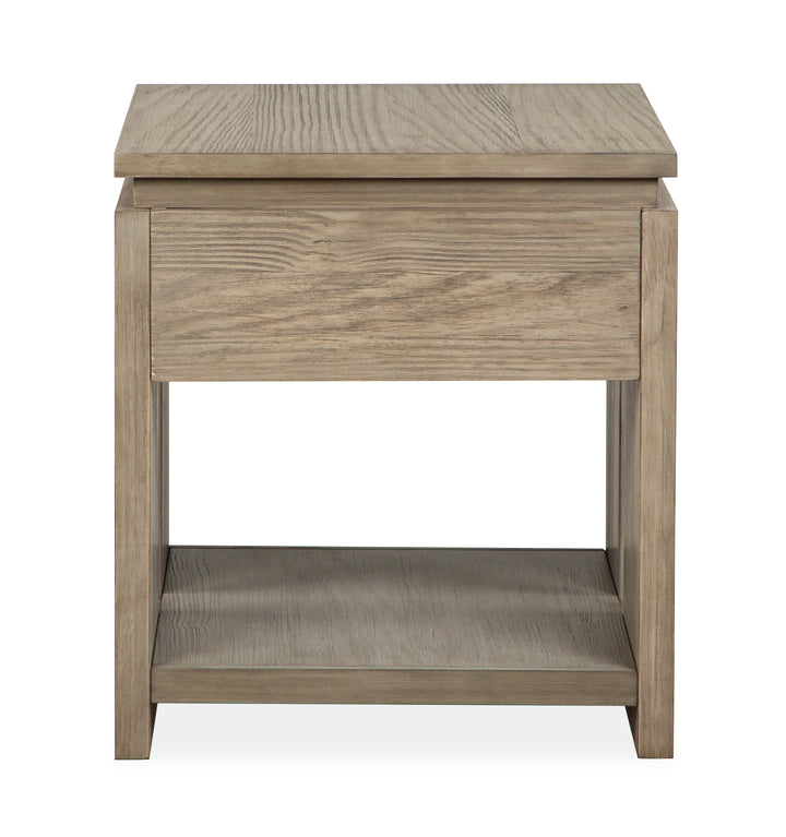 Conrad Stone Harbor Grey Rectangular End Table - T5865-03