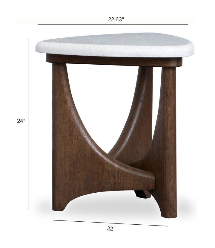 Arwen Turkish Coffee Shaped End Table - T5944-22