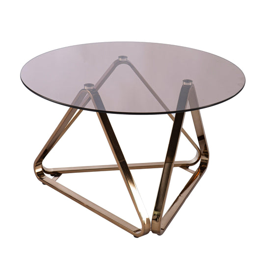 SEI Furniture Stondon Round Cocktail Table COFFEE TABLES
