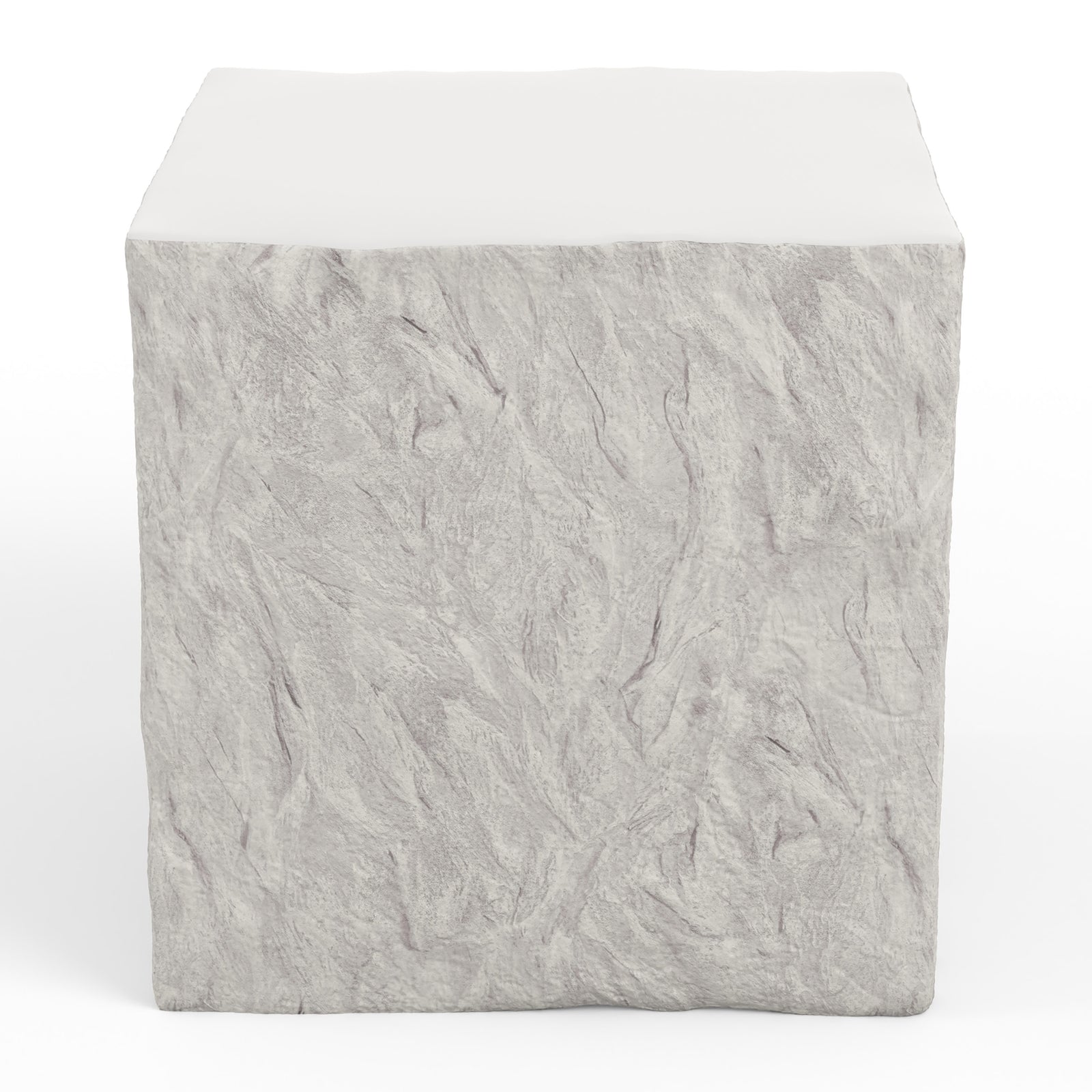 Antique Stone End Table