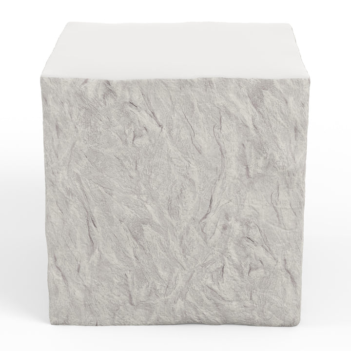 Antique Stone End Table