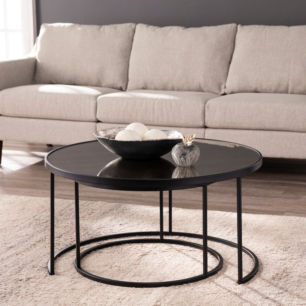 American Home Furniture | SEI Furniture - Downham Nesting Coffee Tables - 2pc Set