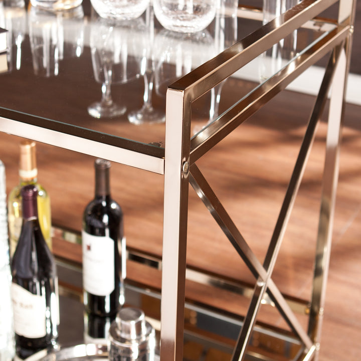 American Home Furniture | SEI Furniture - Maxton Bar Cart