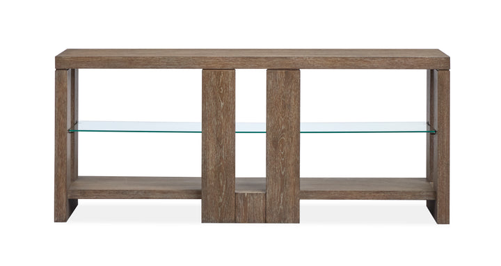 Conway Spiced Brown Console Sofa Table - T6315-86