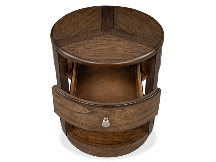 Connolly Brown Drawer End Table - T6499-16
