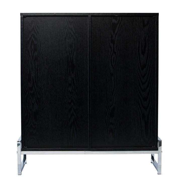 Pierton Double-Door Bar Cabinet - AmericanHomeFurniture