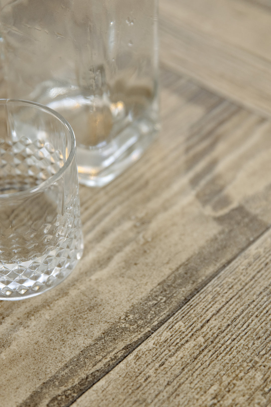 American Home Furniture Hooker Furniture Ciao Bella 84in Trestle Table with 2-18in Leaves-Flaky White/Black