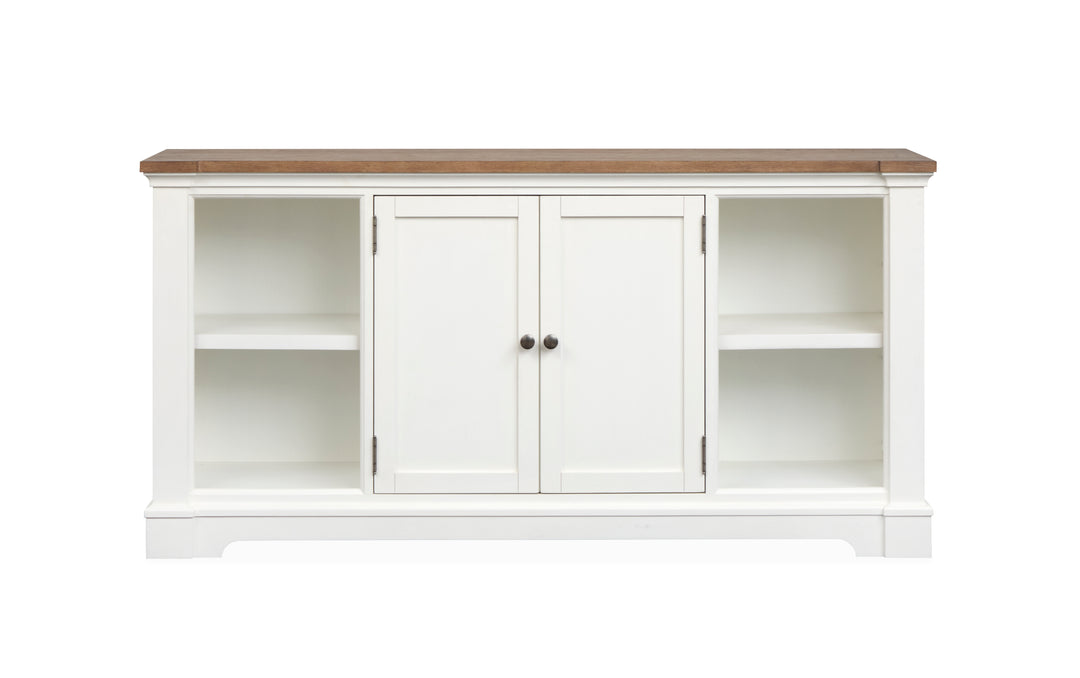 Kingston Whisper White And Cerused Nutmeg Credenza - D6407-11