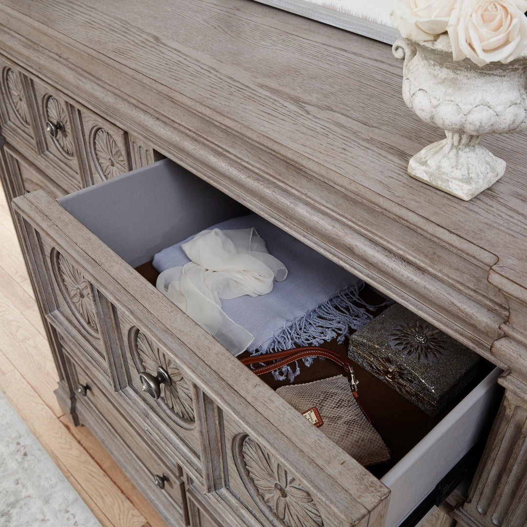 Kingsbury 10 Drawer Dresser - AmericanHomeFurniture