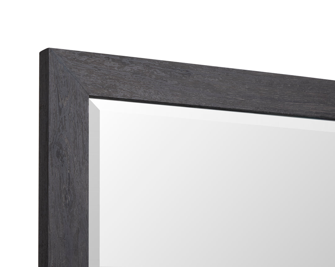 Merrifield Raisin Black Dresser With Portrait Mirror - B6308-2242