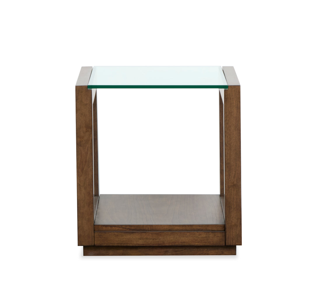 Sebastian Cinnamon Rectangular End Table - T6361-03