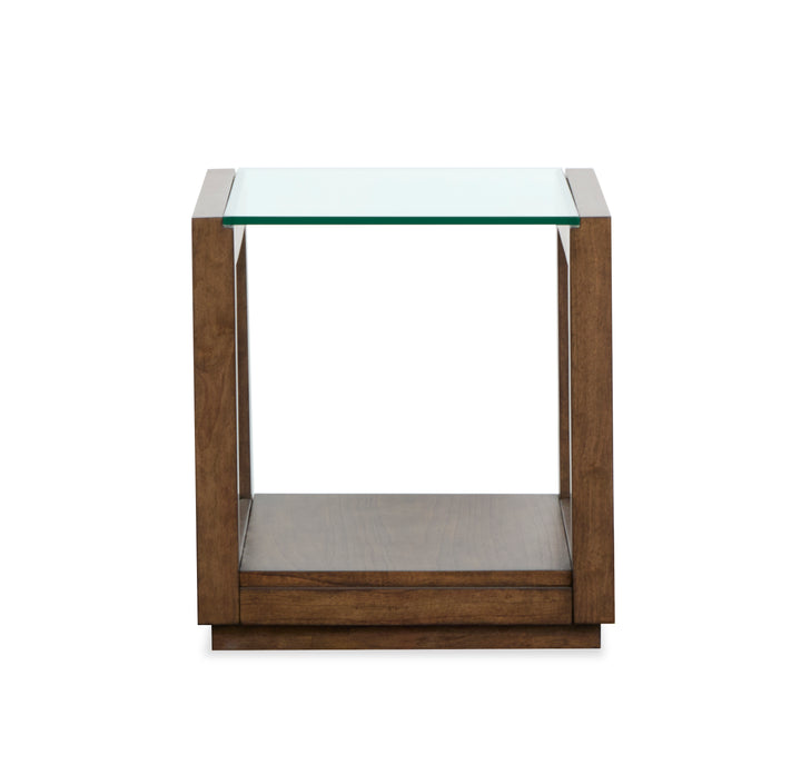 Sebastian Cinnamon Rectangular End Table - T6361-03