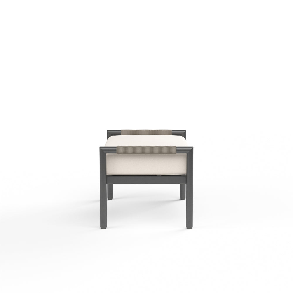 American Home Furniture | Sunset West - Pietra Ottoman in Echo Ash, No Welt