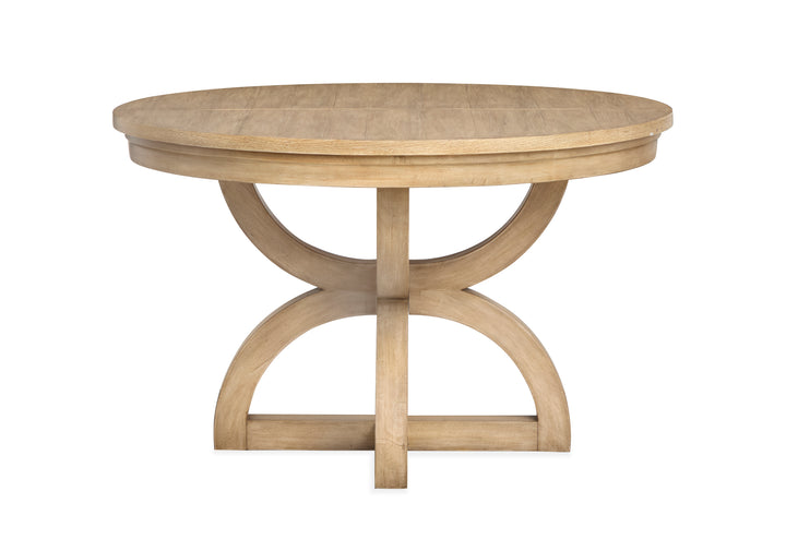 Coventry Honey Maple Extendable 48" Round Dining Table - D6480-22