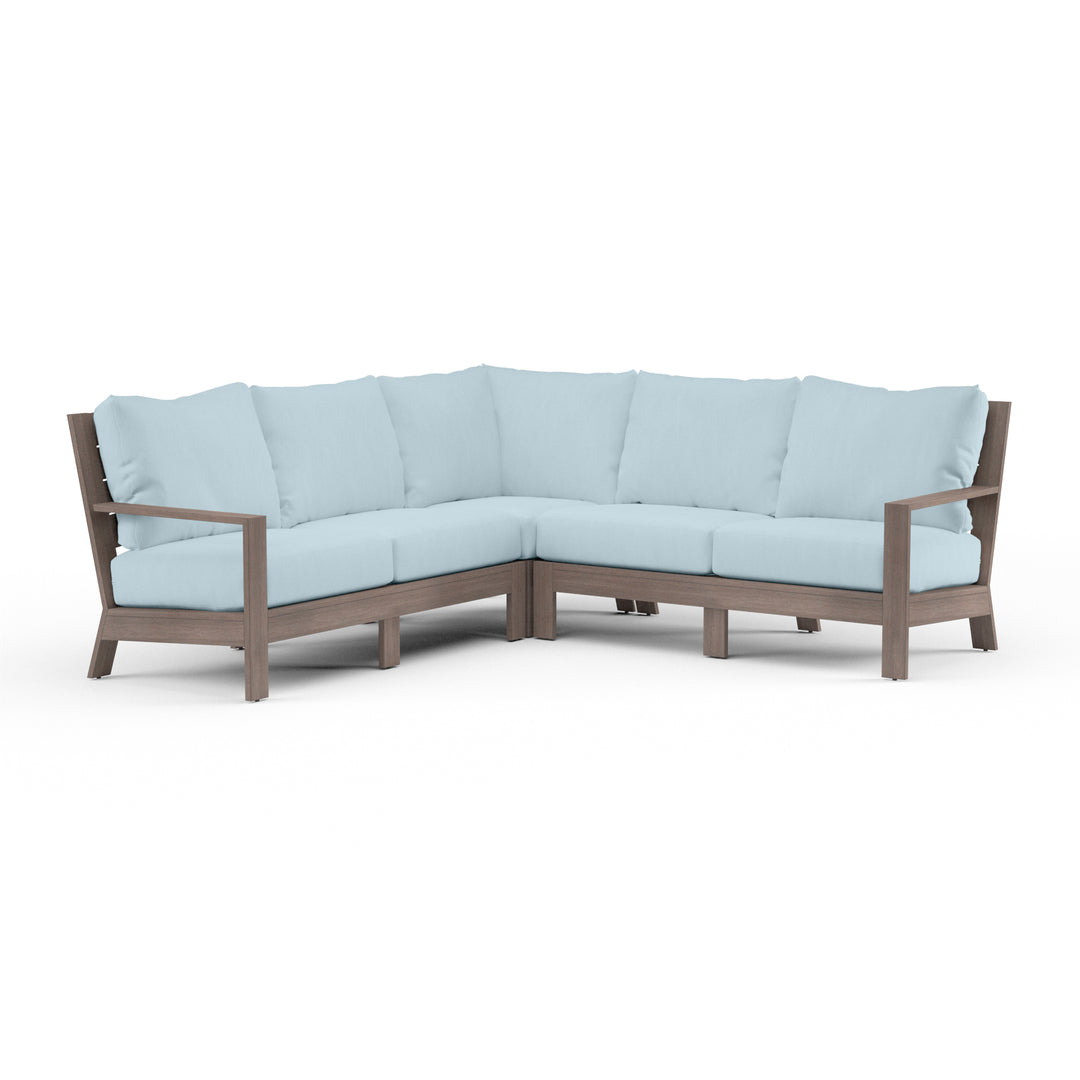 Laguna Sectional in Canvas Skyline, No Welt
